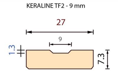 Keraline  TF2 - 9 mm - 600 mm 1.